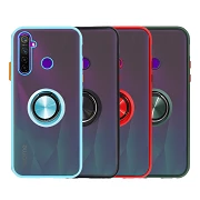 Gel Realme 5 Iman case with Smoked support