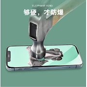 Cristal templado Anti-Estático Oleo fóbico iPhone 12 Pro Max Color N