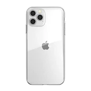 Caso de silicone iPhone 12 / 12 Ultrafine transparente