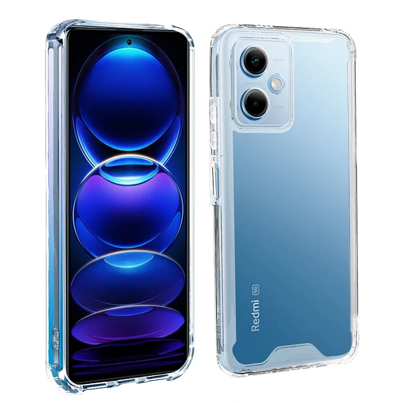 Funda para XIAOMI REDMI NOTE 9 Antichoque Gel Transparente Carcasa  Anti-Shock Reforzada Antigolpes