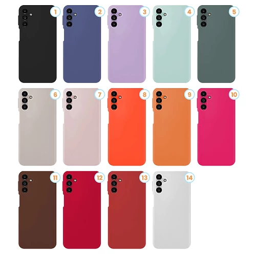 Liquid Silicone Skin Effect Case Samsung Galaxy A14 5G available