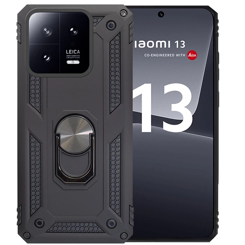Funda para móvil Xiaomi Mi 13 Pro 5G Carcasa Magnética con Anillo Imán  Antigolpes Resistente Rígida Dura
