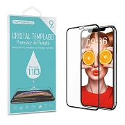 Cristal templado Full Glue 11D Premium iPhone XR / 11 Protector de Pantalla Curvo Negro