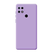 Funda Gel Tacto Silicona Azul Turquesa TCL 40SE