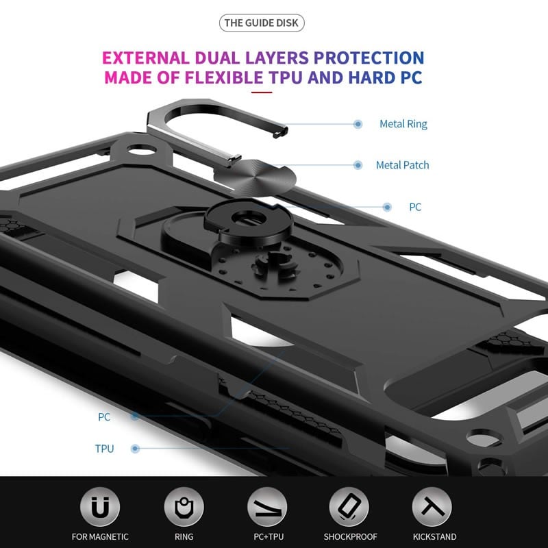 Funda Para Xiaomi Redmi Note 7 De Tpu Gel Shockproof Con Esquinas