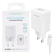 It's called a USB-A charger APOKIN PC915Y - white