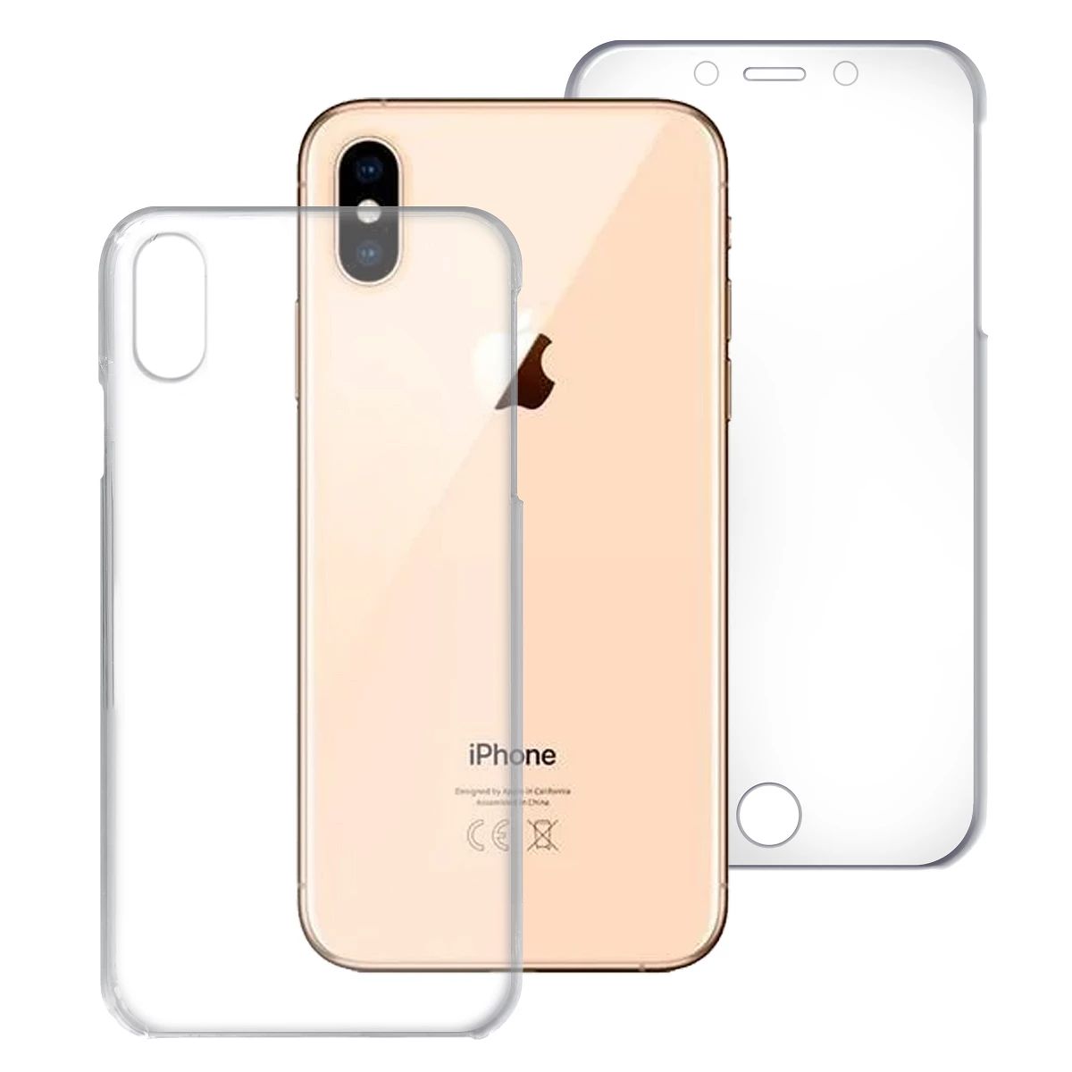 Funda Silicona Transparente iPhone XS Max