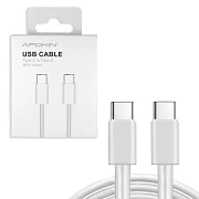 Type-C cable for iPhone 15 60W white box original type 1 meter