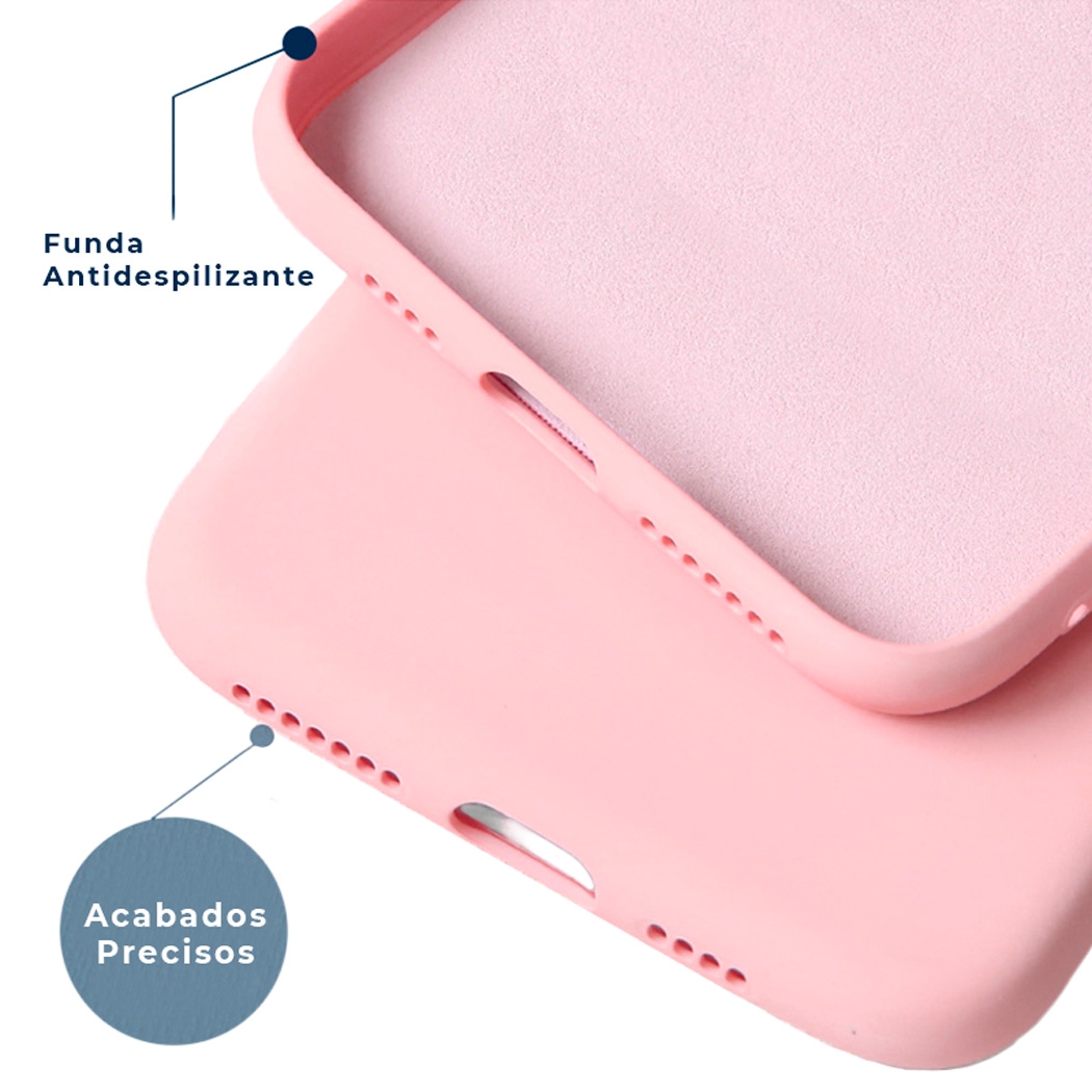 Funda Silicona Liquida Efecto Piel Xiaomi Redmi 13C disponible en