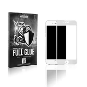 Cristal templado Full Glue 5D Iphone 7 Plus / 8 Plus Protector de Pantalla Curvo Blanco