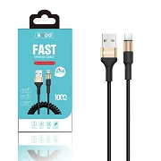 Cable BWOO X125 Quick Charge 2.4A - TypeC