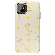 Funda Gel Doble Capa Samsung Galaxy A81/Note 10 Lite Girafas y Elefentes