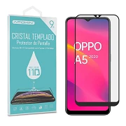 Full Glue Tempered Crystal 11D Premium Oppo Reno A5 2020 / A9 2020 Black Curve Screen Protector