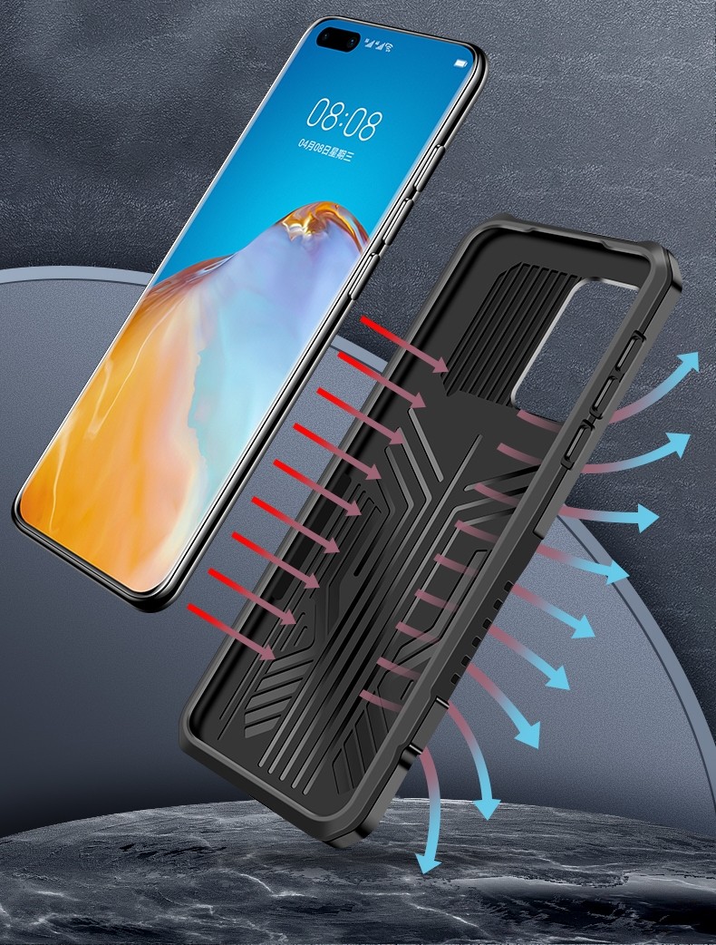Funda Anti-shock Xiaomi Mi 10T Lite con Imán y Soporte de Clip