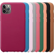 Caso Piel de couro compatível com IPhone 11 Pro Max 9-Colors