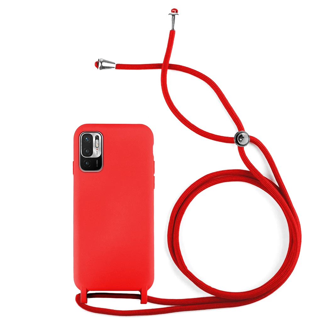 Funda suave con Cordón Xiaomi Redmi Note 11 Pro 4/5G 5-Colores